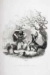 Der Kobold und der Küster, Illustration aus 